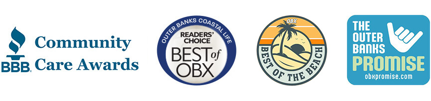 BBB Community Care Awards, Best of the OBX, Best of the Beach, The Outer Banks Promise