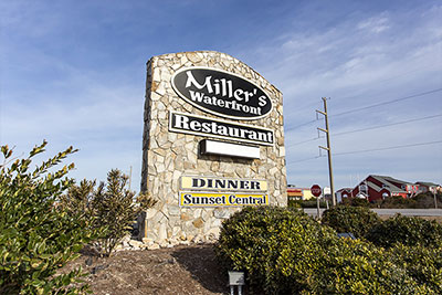Miller’s Waterfront Restaurant | Outer Banks Restaurants | Carolina Designs