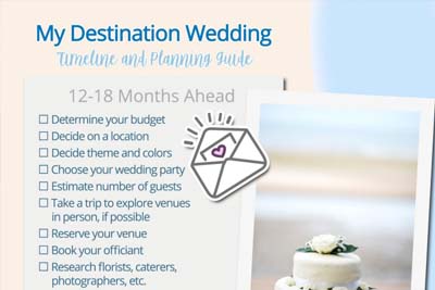Printable Checklists For Your Destination Wedding | Carolina Designs