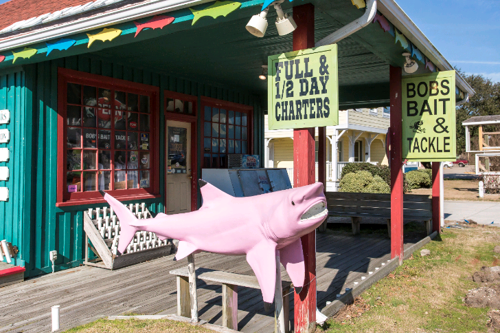 Bob's Bait and Tackle - OBX Travel Guide by Carolina Designs