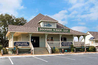 Dockside ‘N Duck Seafood Market | Outer Banks Shopping | Carolina Designs
