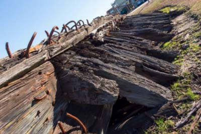 Shipwreck at Nags Head | Outer Banks Shipwrecks | Carolina Designs