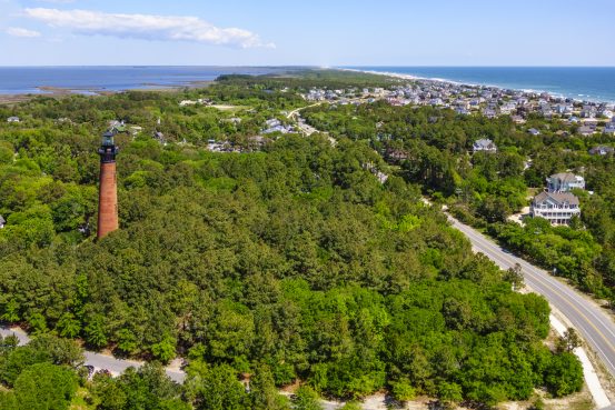 Currituck Lighthouse Aerial