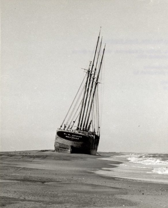 GA Kohler Ship Beached on the OBX
