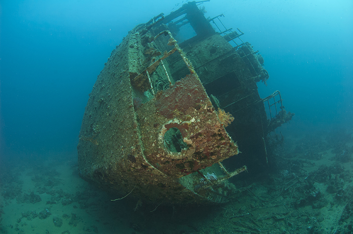 underwater OBX shipwreck