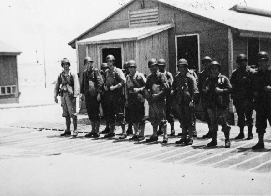 Soldiers from WWII on the Outer Banks