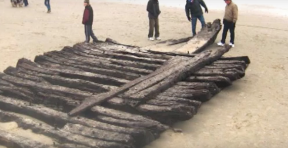 shipwreck remains in the OBX