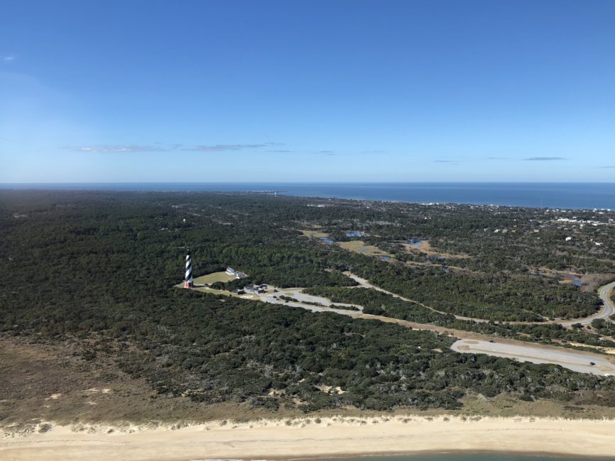Buxton woods and Hatteras Lighthouse