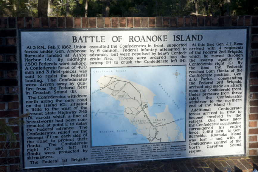 Burnside Battle of Roanoke Island