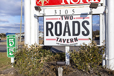 Two Roads Tavern | Outer Banks Restaurants | Carolina Designs