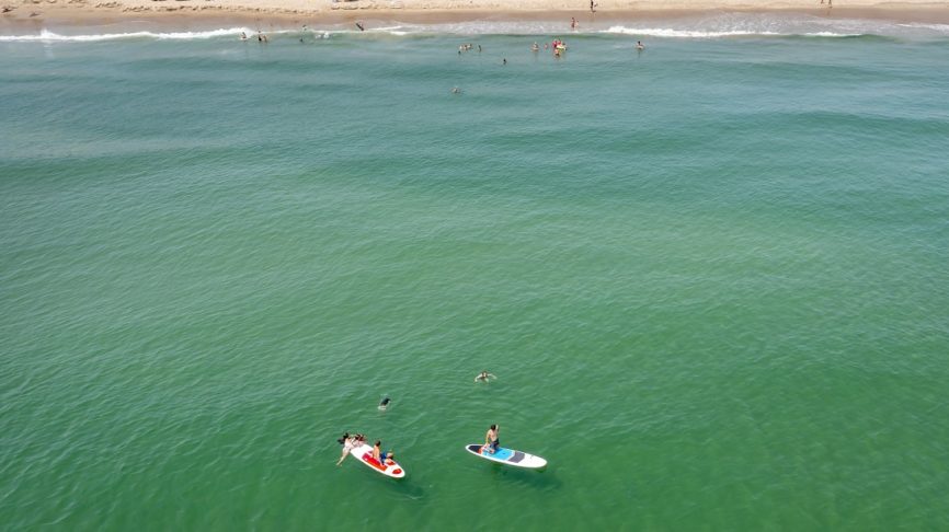 Paddle Boarding on the Outer Banks