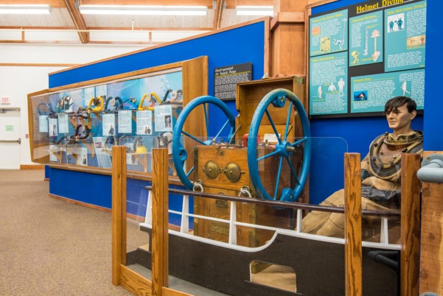 Evolution of Diving - Graveyard of the Atlantic Museum