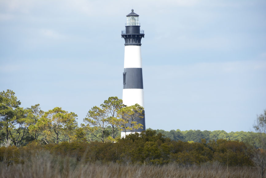 Bodie Island Lighthouse on the Outer Banks of NC