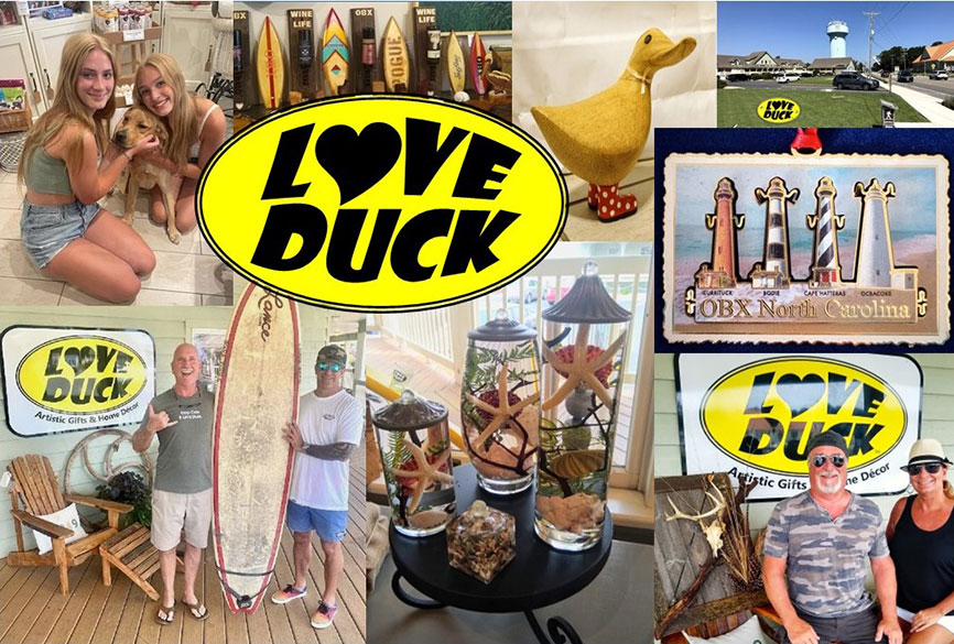 Love Duck | Outer Banks Shopping| Carolina Designs