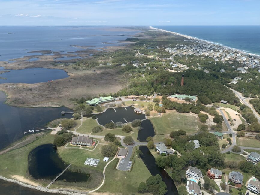 Corolla Village Outer Banks Aerial