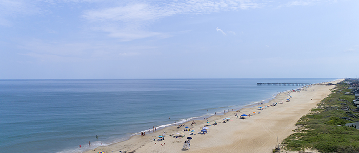 Aerial View of the Outer Banks, NC