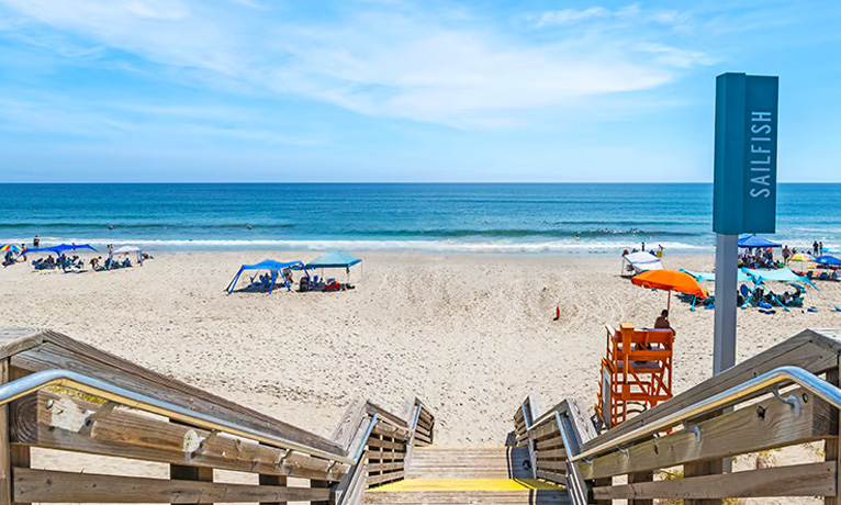 Sailfish beach Access in Corolla, NC