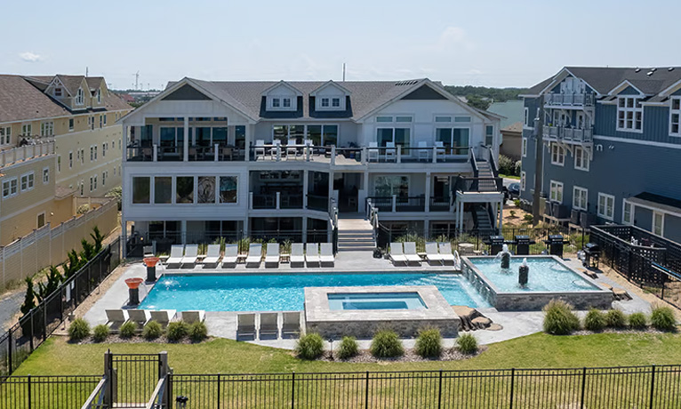 OBX rental with a rec room